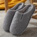 2020 Autumn And Winter Female Cotton Slippers Couple Warm Plush Slippers Home Package With Non-slip Home Male