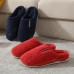 2020 Autumn And Winter Female Cotton Slippers Couple Warm Plush Slippers Home Package With Non-slip Home Male