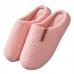 2020 Autumn And Winter Female Cotton Slippers Couple Warm Plush Slippers Home Package With Non-slip Home Male