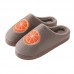 2020 Autumn And Winter Shoes Korean Fruit Plush Slippers Cute Plush Flat Shoes Cotton Trailer Home