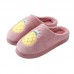 2020 Autumn And Winter Shoes Korean Fruit Plush Slippers Cute Plush Flat Shoes Cotton Trailer Home