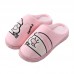 2020 Heavy-bottomed Female Cotton Slippers Home Skid Slippers Male Couple Cute Plush Home In Autumn And Winter