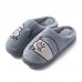 2020 Heavy-bottomed Female Cotton Slippers Home Skid Slippers Male Couple Cute Plush Home In Autumn And Winter