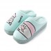 2020 Heavy-bottomed Female Cotton Slippers Home Skid Slippers Male Couple Cute Plush Home In Autumn And Winter