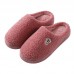 2020 Winter Female Cotton Slippers Home With Heavy-bottomed Non-slip Shoes Month Of Warm Plush Cotton-padded Shoes Male Couple