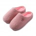 2020 Winter Female Cotton Slippers Home With Heavy-bottomed Non-slip Shoes Month Of Warm Plush Cotton-padded Shoes Male Couple