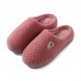 2020 Winter Female Cotton Slippers Home With Heavy-bottomed Non-slip Shoes Month Of Warm Plush Cotton-padded Shoes Male Couple