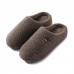 2020 Winter Female Cotton Slippers Home With Heavy-bottomed Non-slip Shoes Month Of Warm Plush Cotton-padded Shoes Male Couple