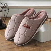 All-male Big Yards Cotton Slippers Male King Fertilizer To Increase Men's Cotton Trailer