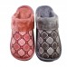 Female Winter Thick Cotton Slippers Home Couple Home Warm Wool Slippers With Non-slip Fashion Burrs