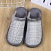 Female Winter Thick Cotton Slippers Home Couple Home Warm Wool Slippers With Non-slip Fashion Burrs