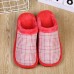 Female Winter Thick Cotton Slippers Home Couple Home Warm Wool Slippers With Non-slip Fashion Burrs