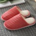 Female Winter Thick Cotton Slippers Home Couple Home Warm Wool Slippers With Non-slip Fashion Burrs