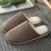 Female Winter Thick Cotton Slippers Home Couple Home Warm Wool Slippers With Non-slip Fashion Burrs