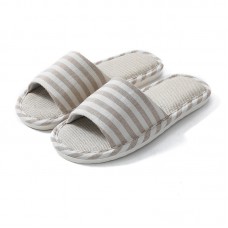 Flax Slippers Female Summer Home Skid Slippers Home Home Deodorant Hemp Sandals And Slippers Male Summer Seasons