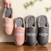 Household Plush Thick-soled Cotton Slippers Indoor Non-slip Slippers