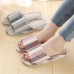 Japanese And Korean Women Linen Slippers Home In Autumn And Winter Seasons Soft, Breathable Cotton Slippers Home Skid