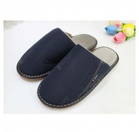 King Cotton Slippers Code Slip Waterproof Leather Tendon At The End Cotton Wool Slippers