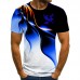 Fashion summer t-shirt men&39s 2021 3D Eagle print men&39s T-shirt breathable street style stitching print t-shirt men&39s size 6XL