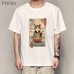 Men Catana Cool Summer Loose Men/Women T Shirt Casual Short Sleeve Cat Print Anime Tshirt Japanese Summer T-Shirt Tops Tee Shirt