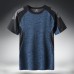 Quick Dry Sport T Shirt Men 2022 Short Sleeves Summer Casual Cotton Plus Asian Size M5XL 6XL 7XL Top Tees GYM Tshirt Clothes