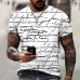 Sexy designer original letter print t-shirt men summer round neck short sleeve Street Fashion T-shirt large size 6xl