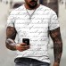 Sexy designer original letter print t-shirt men summer round neck short sleeve Street Fashion T-shirt large size 6xl