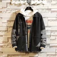 Autumn and Winter Men's Casual Fashion Denim Jacket