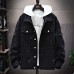 Autumn and Winter Men's Fashion Casual Loose Denim Jacket