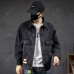 Large Size Men's Autumn Denim Jacket Printing Men's Coat