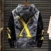 Male Denim Jacket Wild Men's Autumn Classic Version Handsome Print Casual Jacket