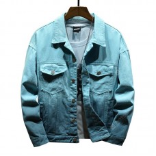 Men's Jacket Autumn Denim Trend Tops Youth Popular Jackets