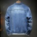 Spring and Autumn Loose Trend Men's Denim Jacket Korean Style Slim Jacket