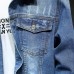 Spring and Autumn Loose Trend Men's Denim Jacket Korean Style Slim Jacket