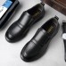 Men's Business Casual Shoes Low-top Trendy Flat Shoes