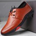 Men's Casual Shoes British Fashion Wild Leather Shoes