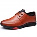 Men's Casual Shoes British Fashion Wild Leather Shoes