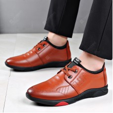 Men's Casual Shoes British Fashion Wild Leather Shoes