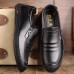 Men's Casual Shoes Peas Shoes Driver Leather Shoes