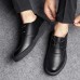 Men's Fashion Trend Leather Shoes Business Casual Shoes