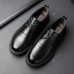 Men's Fashion Trend Leather Shoes Business Casual Shoes