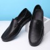 Men's Soft Bottom Peas Shoes Casual Flat Driving Shoes