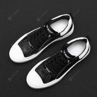 Men's Spring and Autumn Korean Style Simple Breathable All-match White Shoes Casual Sneakers