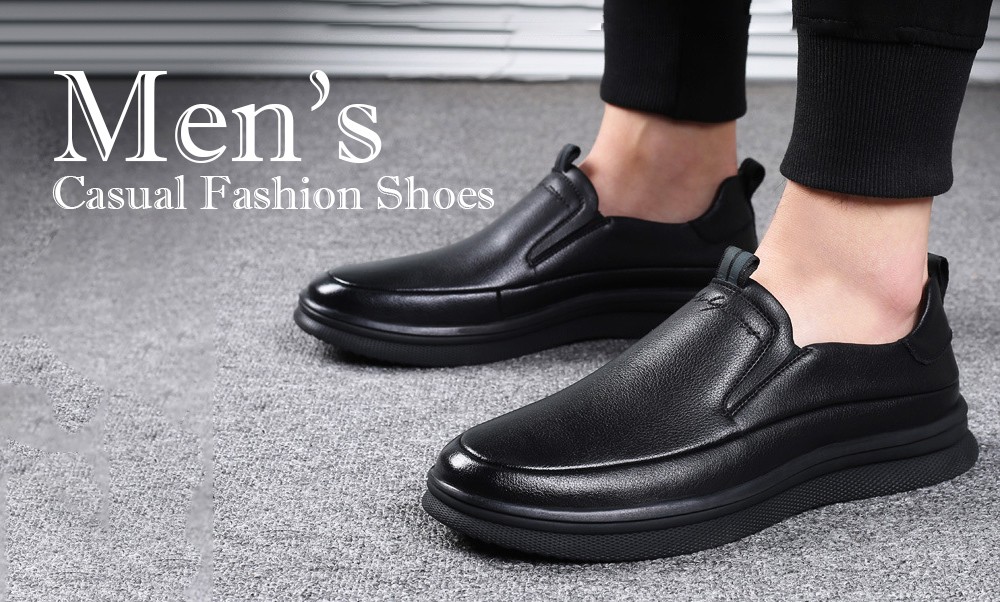 Autumn Men's Leather Loafers